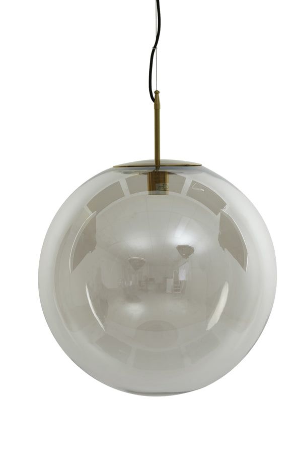 Medina X Large Hanging Lamp - Clear Glass Finish