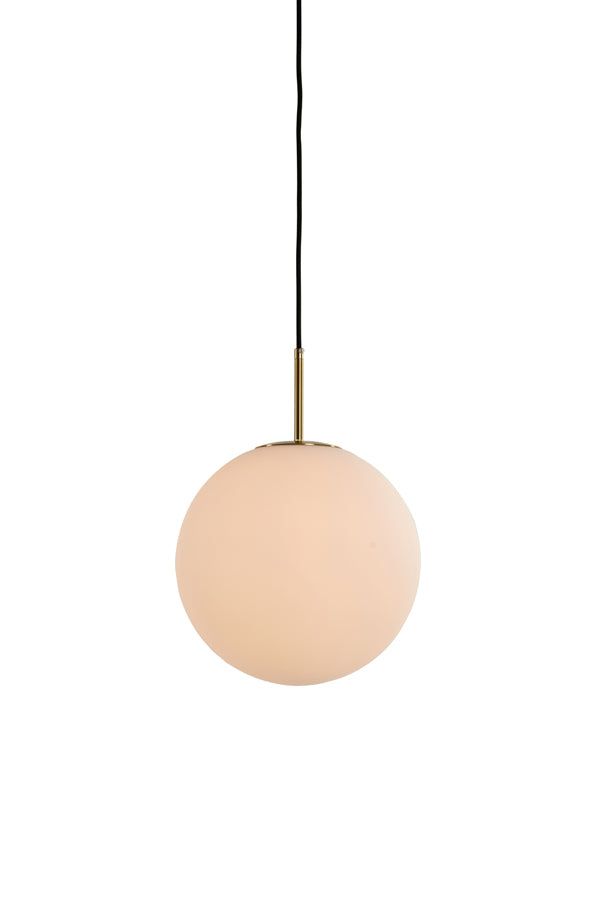 Medina Small Hanging Lamp - Matt White Glass Finish