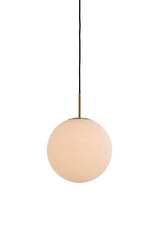 Medina Small Hanging Lamp - Matt White Glass Finish