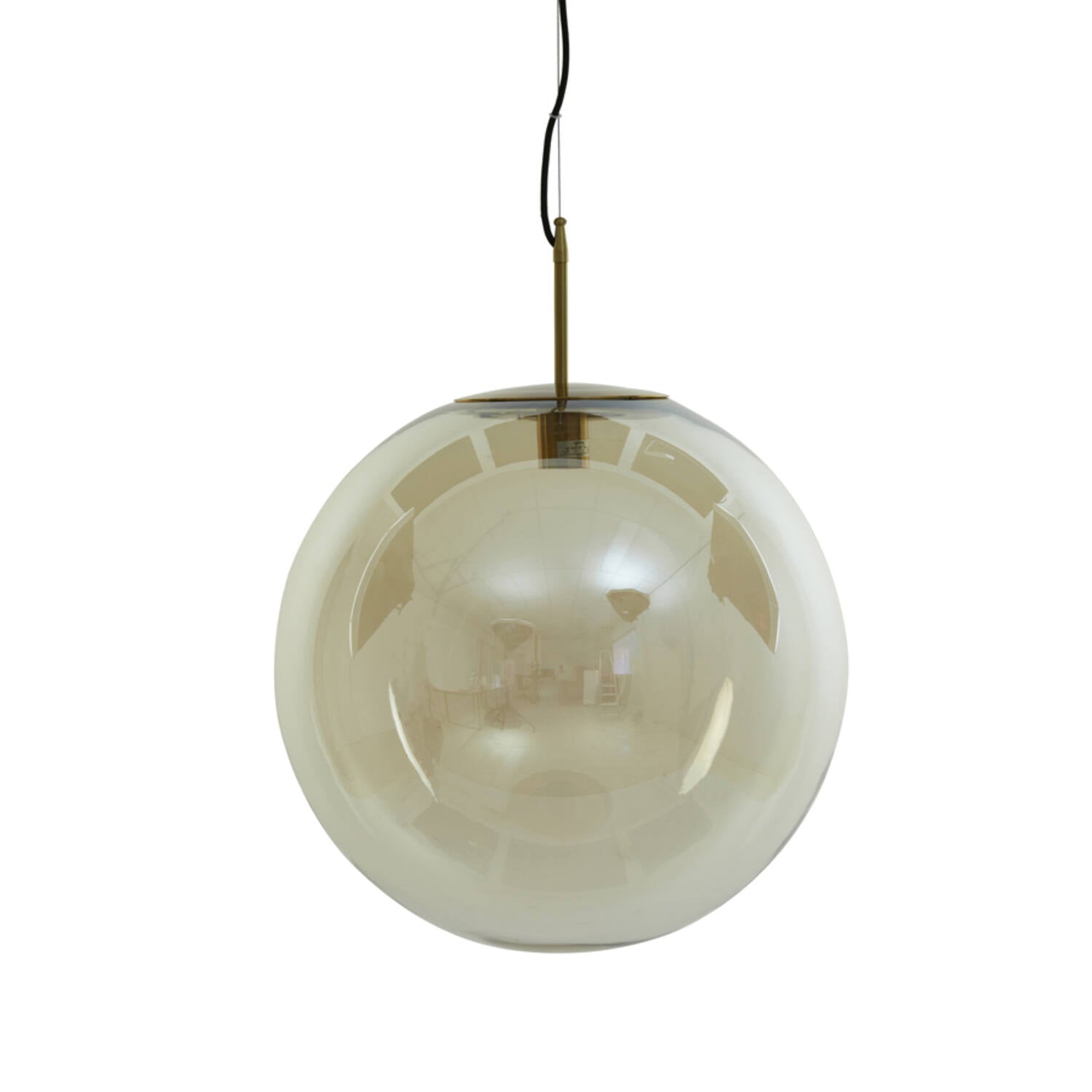 Medina Small/Medium/Large/X Large Hanging Lamp - Matt White/Clear/Smoked/Rainbow Glass Finish