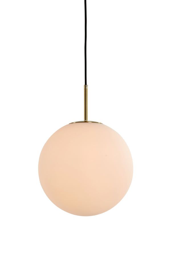 Medina Medium Hanging Lamp - Matt White Glass Finish