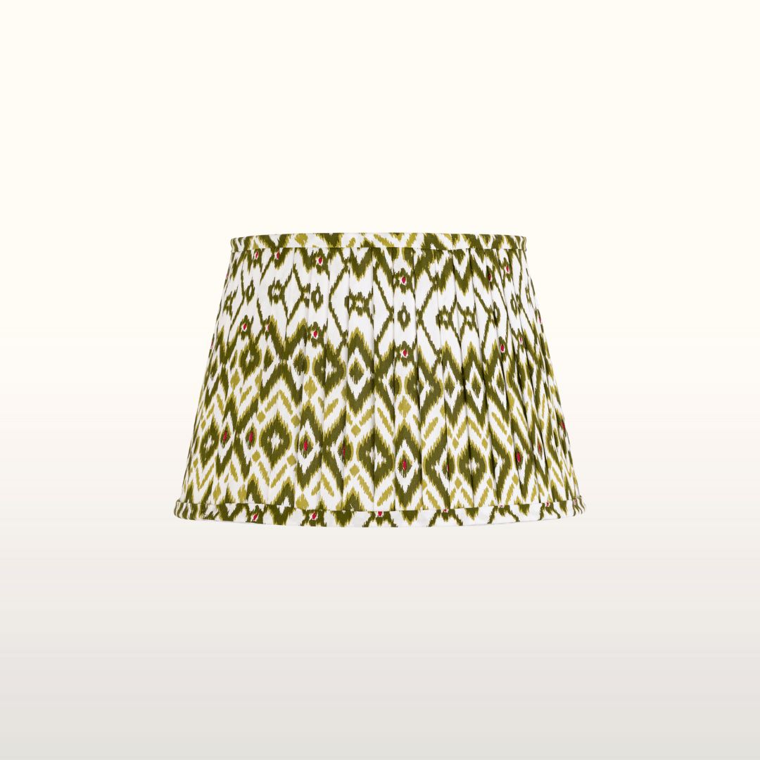 Bowline Small/ Large Pleated Lampshade- Various Finishes