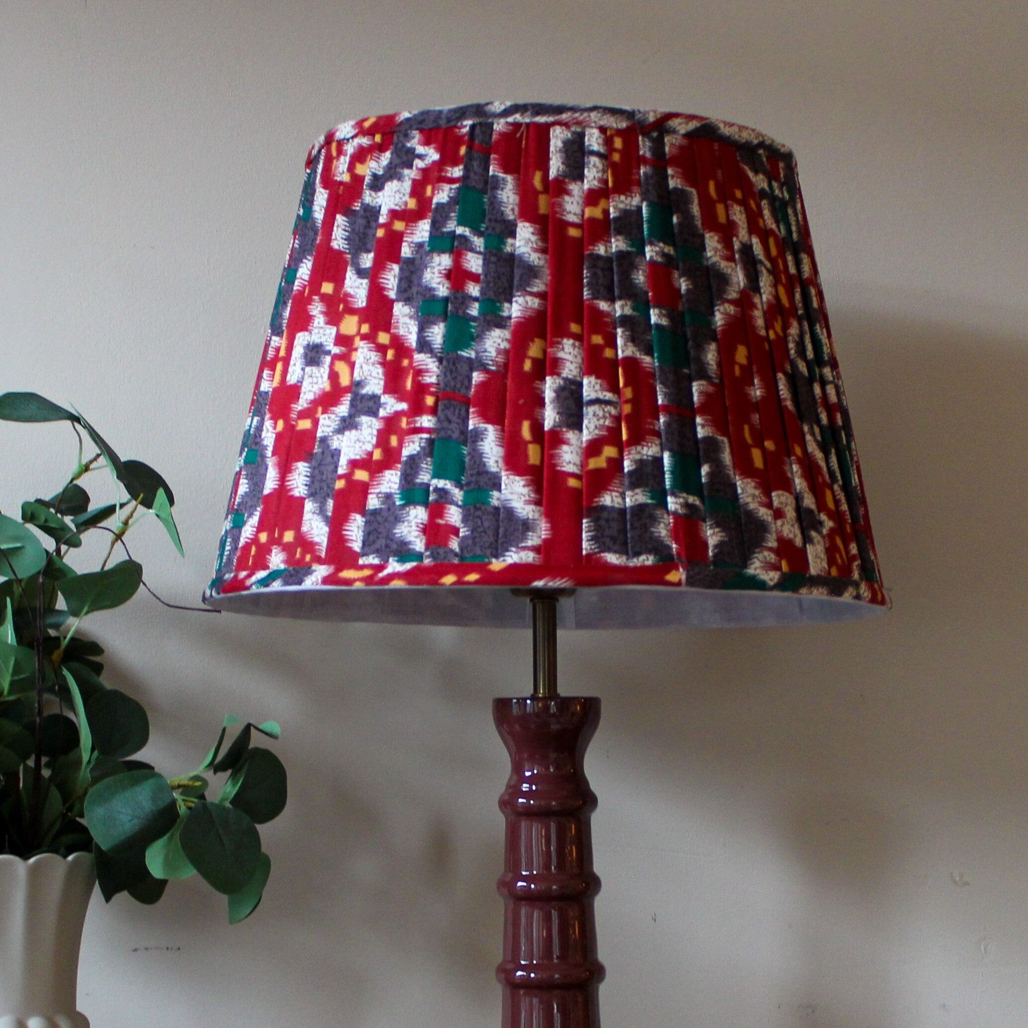 Bowline Small/ Large Pleated Lampshade- Various Finishes
