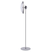 Sydney Floor Lamp Chrome with Matt White & Gold Base
