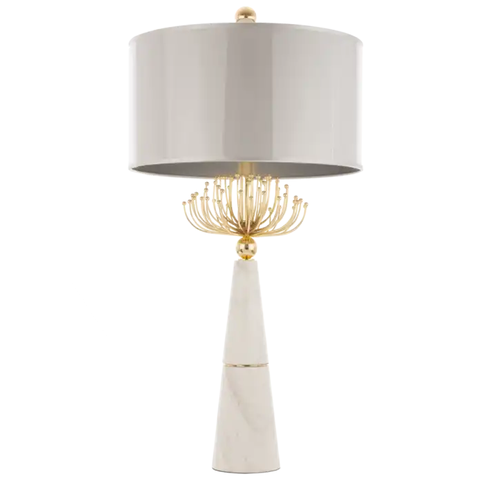 Cartagena Table Lamp- Gold Finish