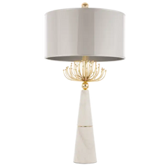 Cartagena Table Lamp- Gold Finish