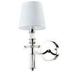 Siena 1Lt Wall Lamp - Nickel