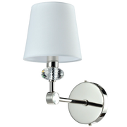Doha 1Lt Wall Lamp - Nickel