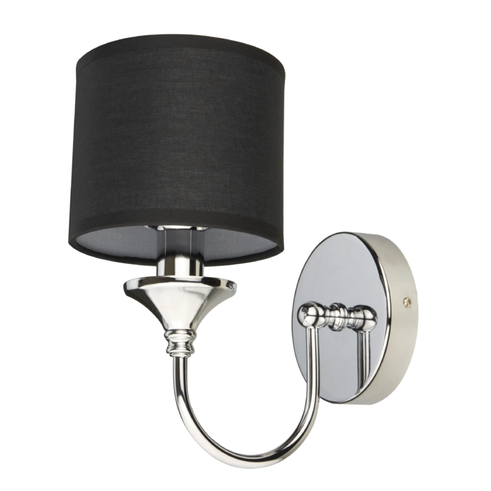 Abu Dhabi 2 Wall Light - Silver/Brass