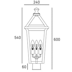 Zurich Pedestal Lamp