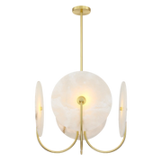 Modena 4Lt Multi-Arm Pendant - Brass