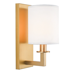 Lille 1Lt Wall Light - Brass/Nickel