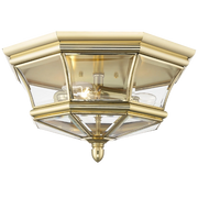 Whitley Flush IP44 Fitting - Brass