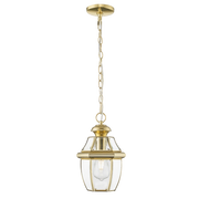 Whitley IP23 Single Pendant - Gold