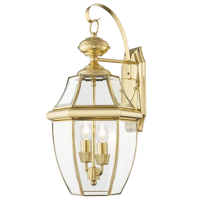 Whitley 1/2Lt IP23 Wall Sconce - Brass