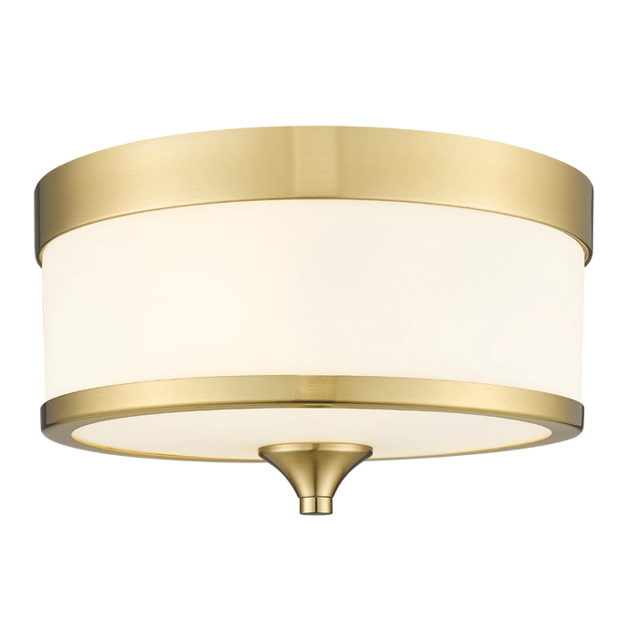 Fleetwood 3Lt Flush Fitting - Silver/Brass