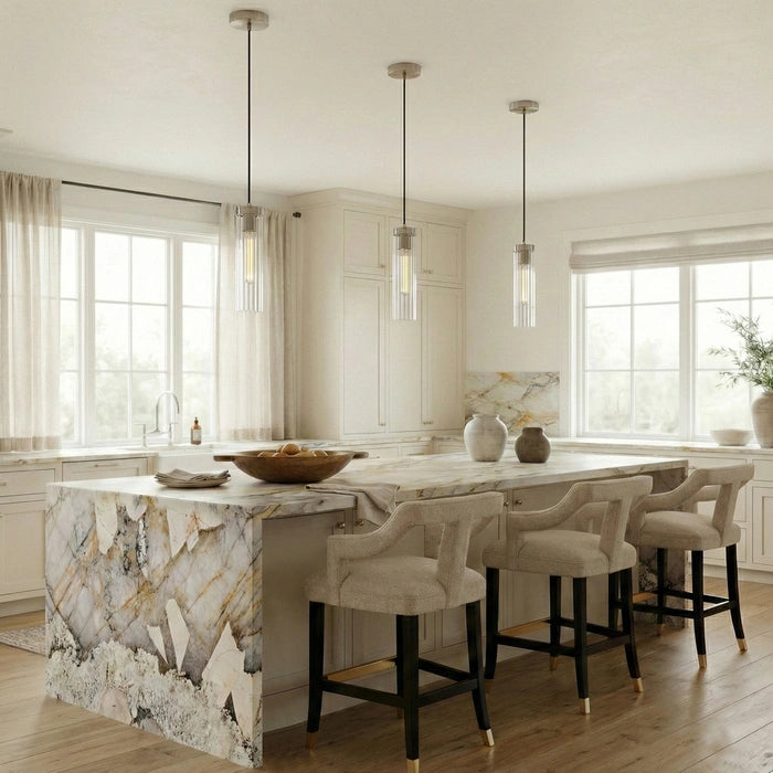 Quincy Pendant- Nickel/ Brass/ Black Finishes