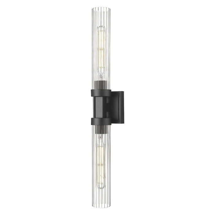 Quincy Wall Light- Nickel/ Brass/ Black Finishes