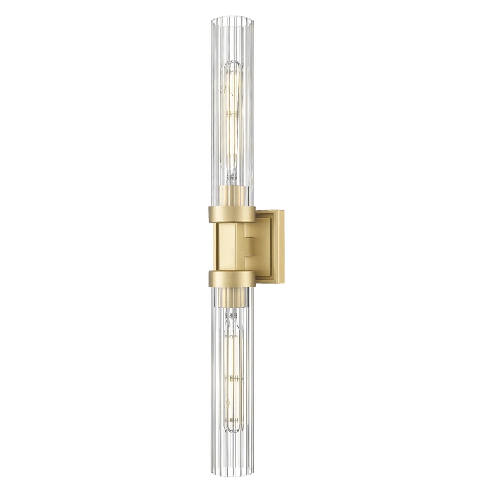 Quincy Wall Light- Nickel/ Brass/ Black Finishes