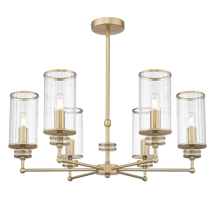 Haven Chandelier-  Brushed Brass