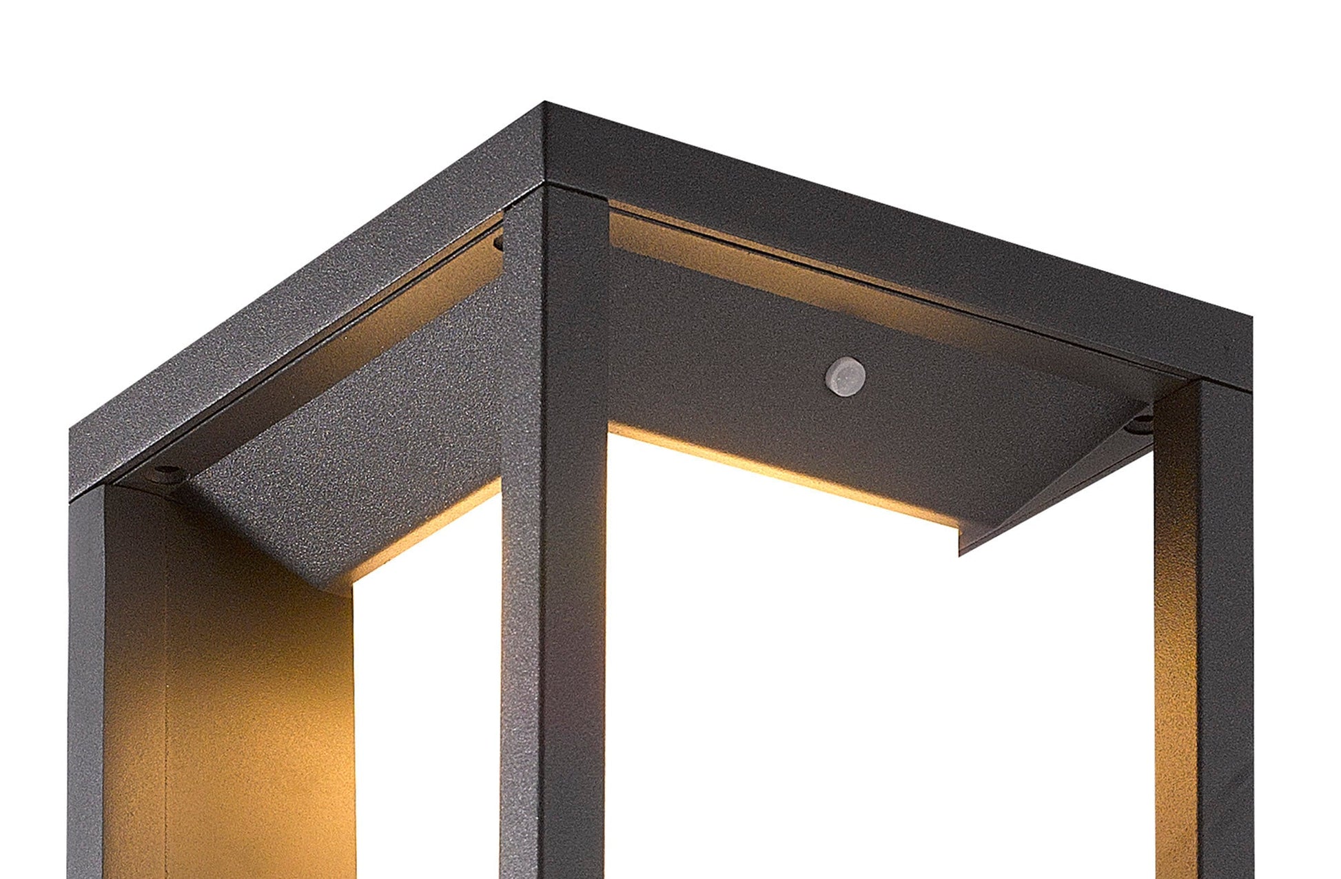  Meribel Solar/Sensor Wall Lamp, 2.2W LED, 3000K, 188lm, IP54, Graphite, 3yrs Warranty