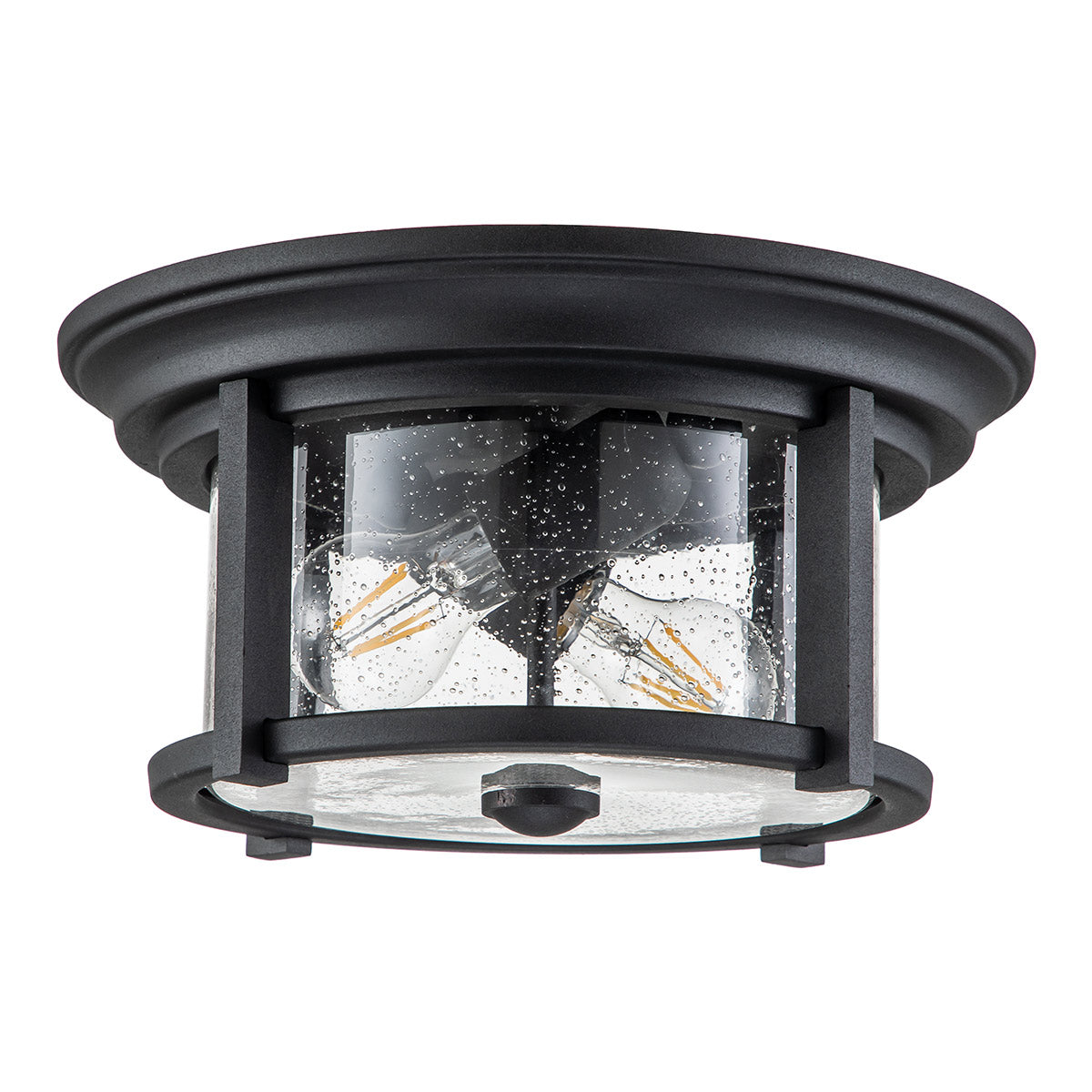 Merrill 2Lt Flush Mount – Black Finish