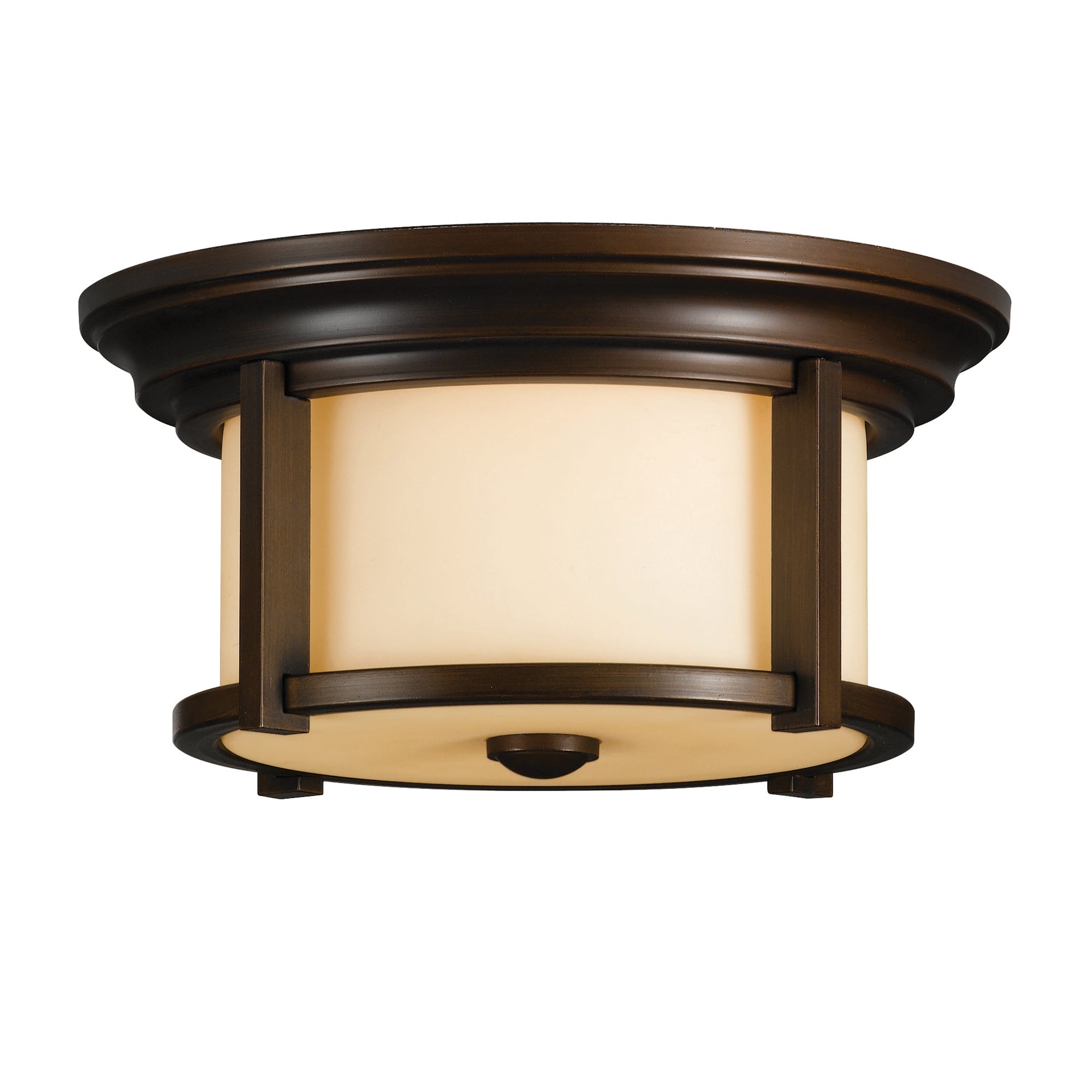 Merrill 2Lt Flush Mount – Bronze Finish