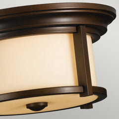 Merrill 2Lt Flush Mount – Bronze Finish