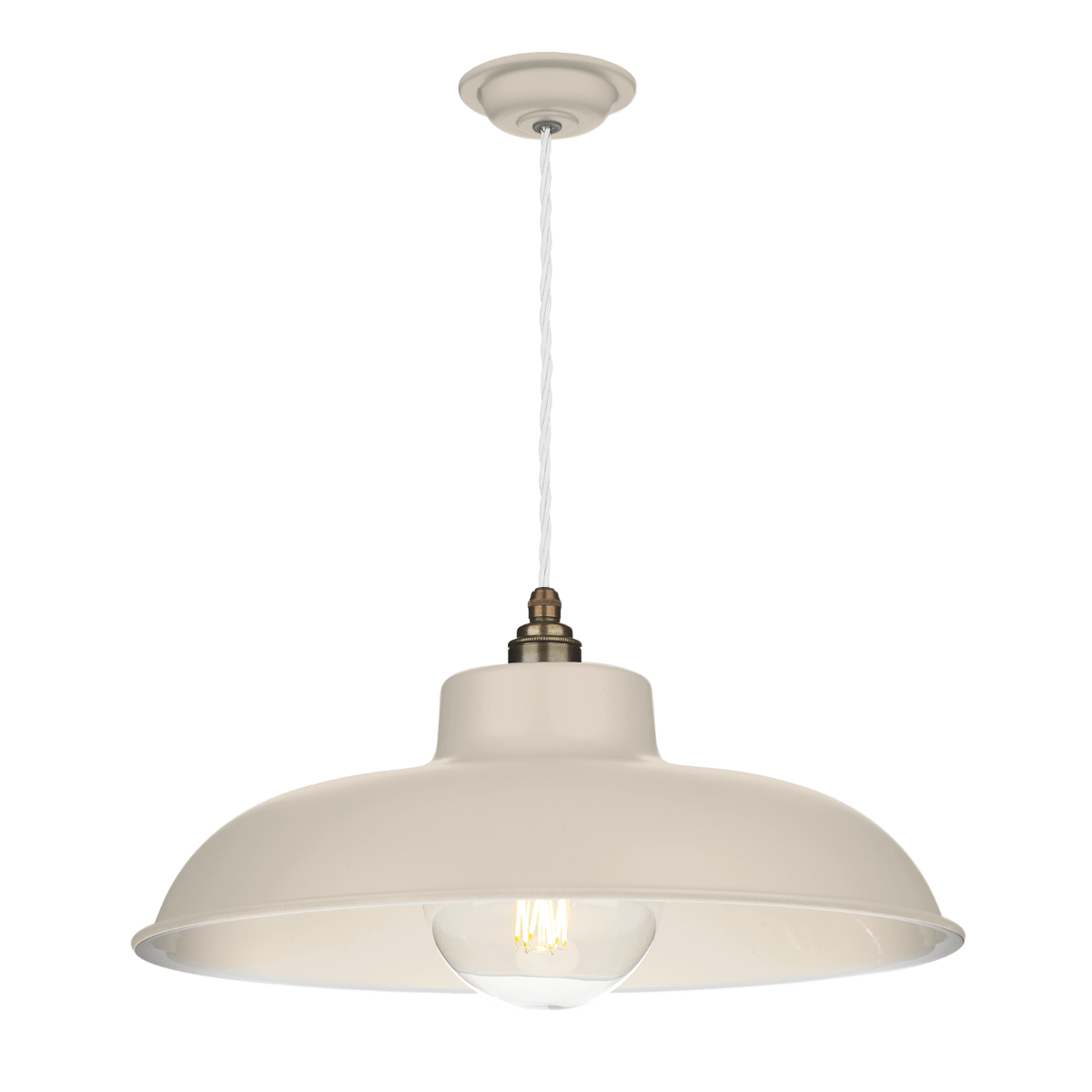 Metro Single Pendant in Bespoke Colour
