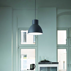 Metro Pendant Light - White Finish - Cusack Lighting