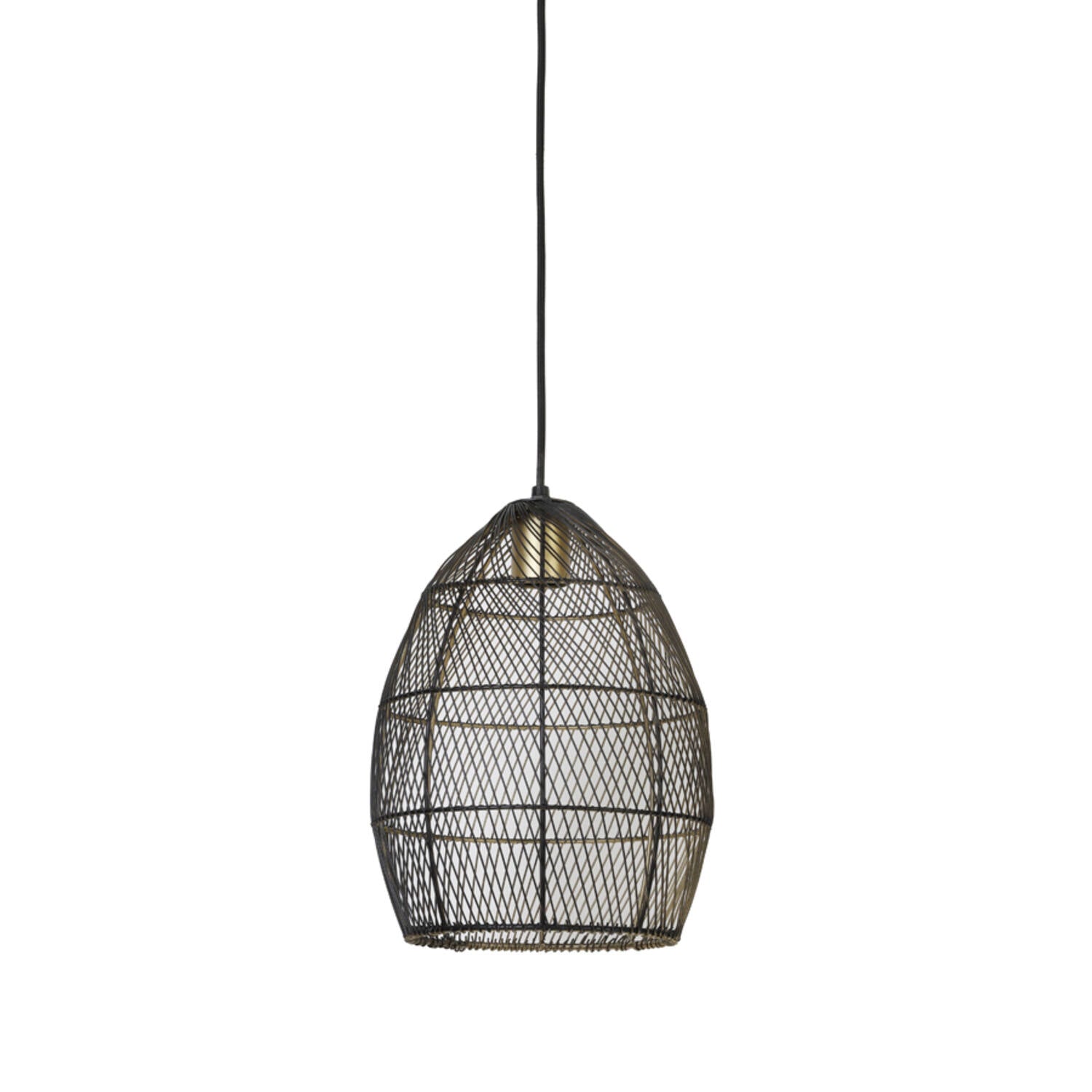Meya Black Wire Pendant - Medium / Large