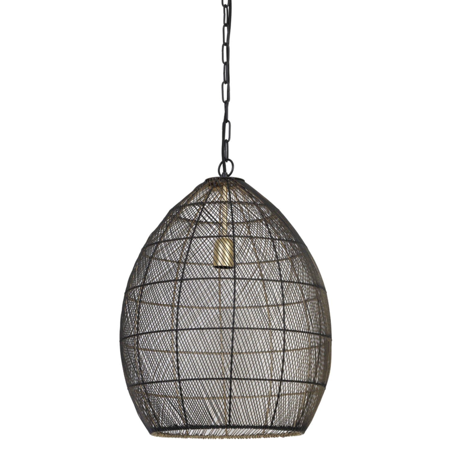 Meya Black Wire Pendant - Medium / Large