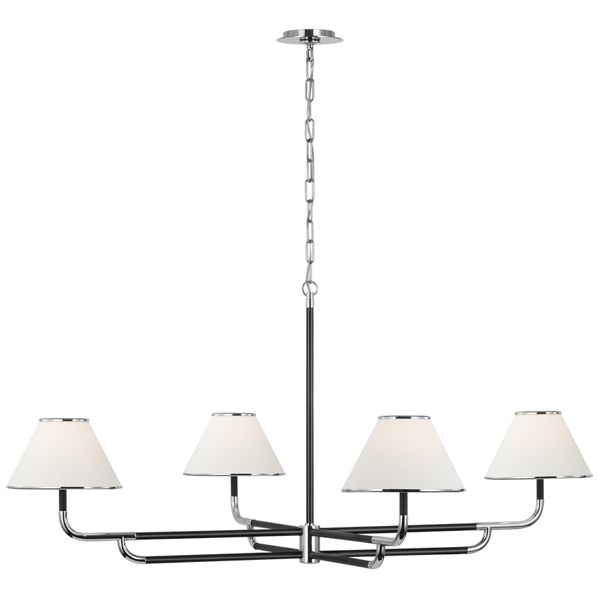 Rigby Grande Chandelier- Brass/ Nickel Finishes