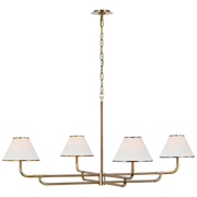 Rigby Grande Chandelier- Brass/ Nickel Finishes