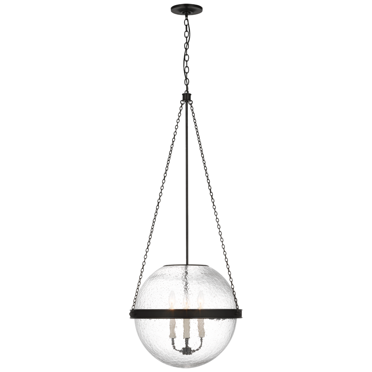 Reese 18" Globe Pendant- Bronze/Brass Finishes