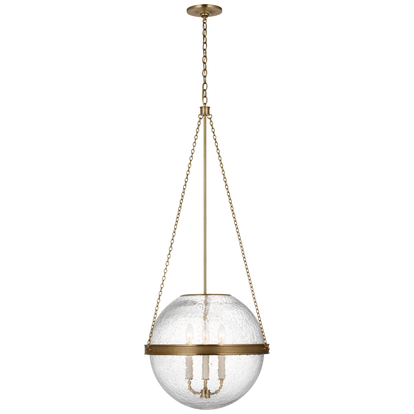 Reese 18" Globe Pendant- Bronze/Brass Finishes