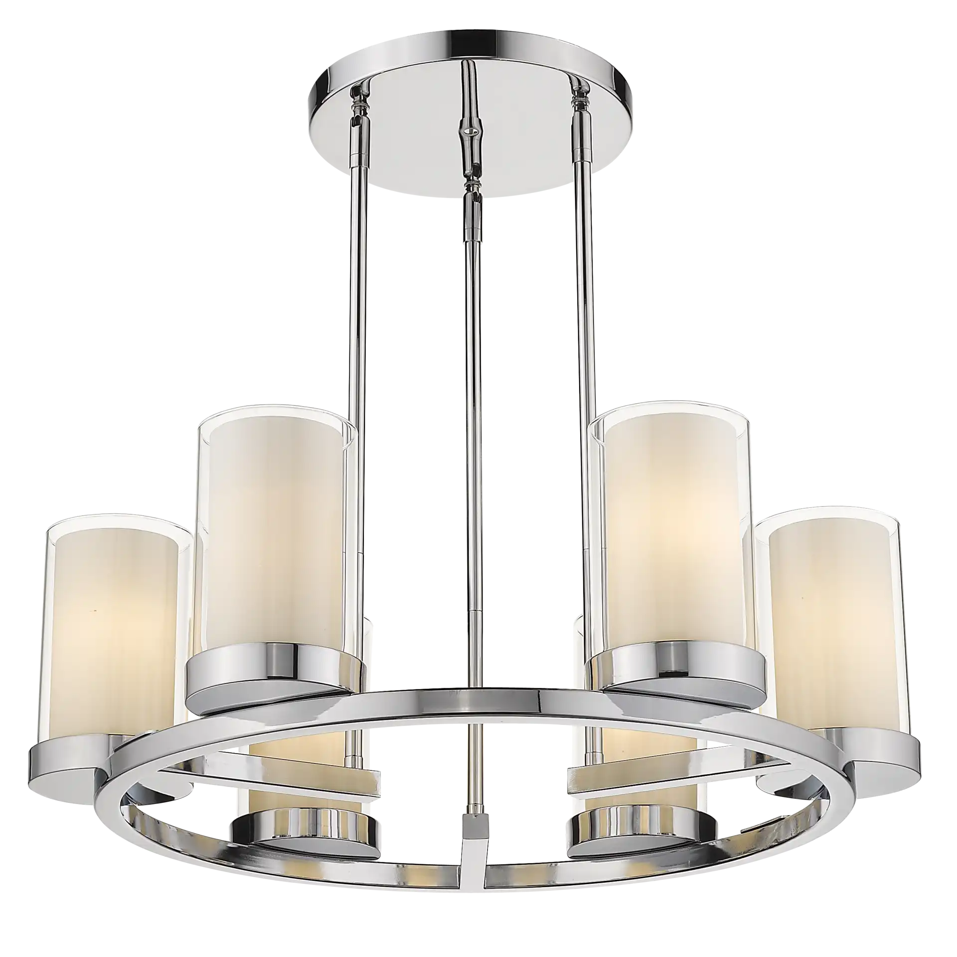 Miami 6lt semi flush Polished Chrome