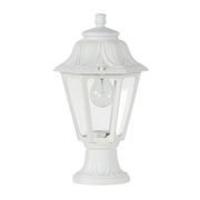 Mikrolot/Anna White Clear E27 Post Top Light - Cusack Lighting