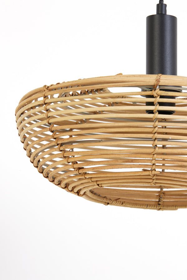 Milan Small Hanging Lamp - Rattan Natural