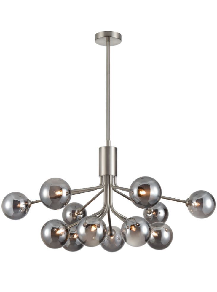 Milano 9/12 Light Cluster Various Finishes