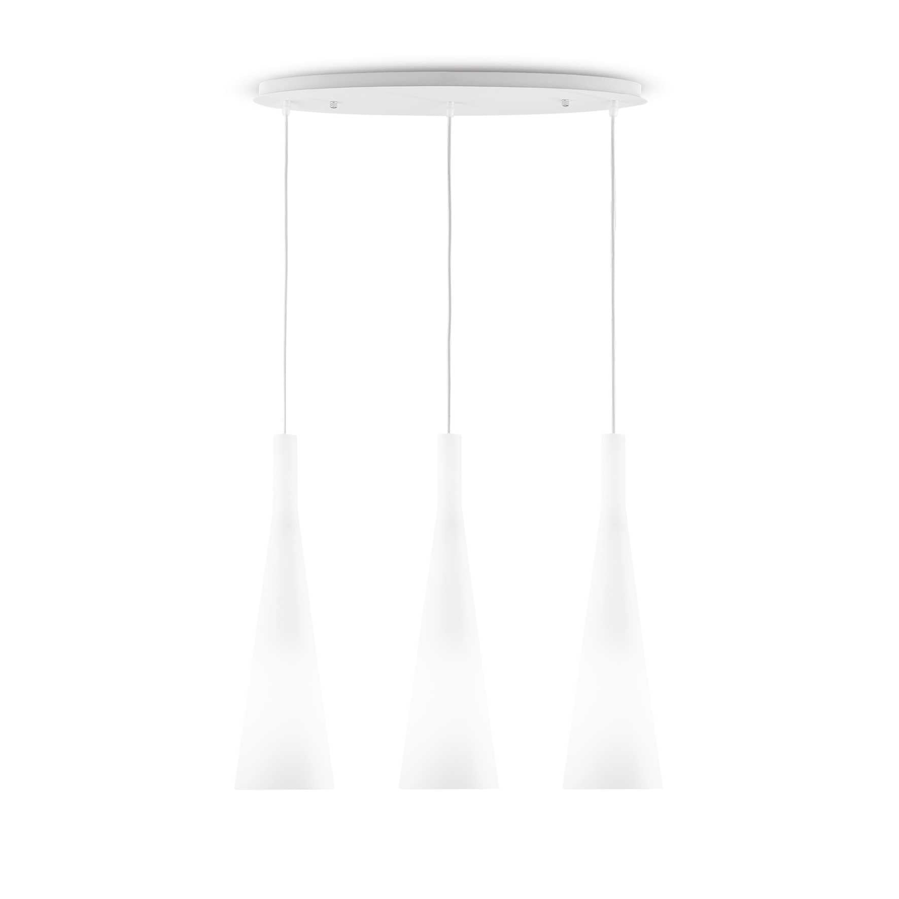 Milk Kitchen Table/Island - White Finish - Cusack Lighting