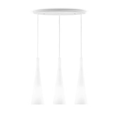 Milk Kitchen Table/Island - White Finish - Cusack Lighting