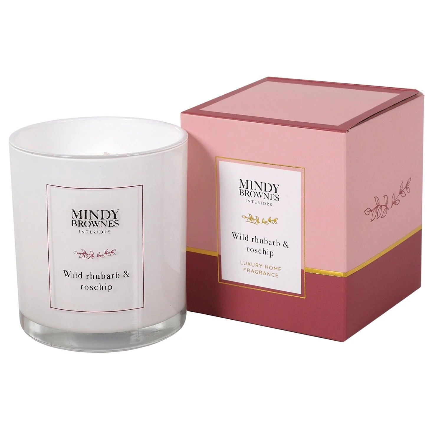 Mindy Brownes Scented Candles - Wild Rhubarb & Rosehip