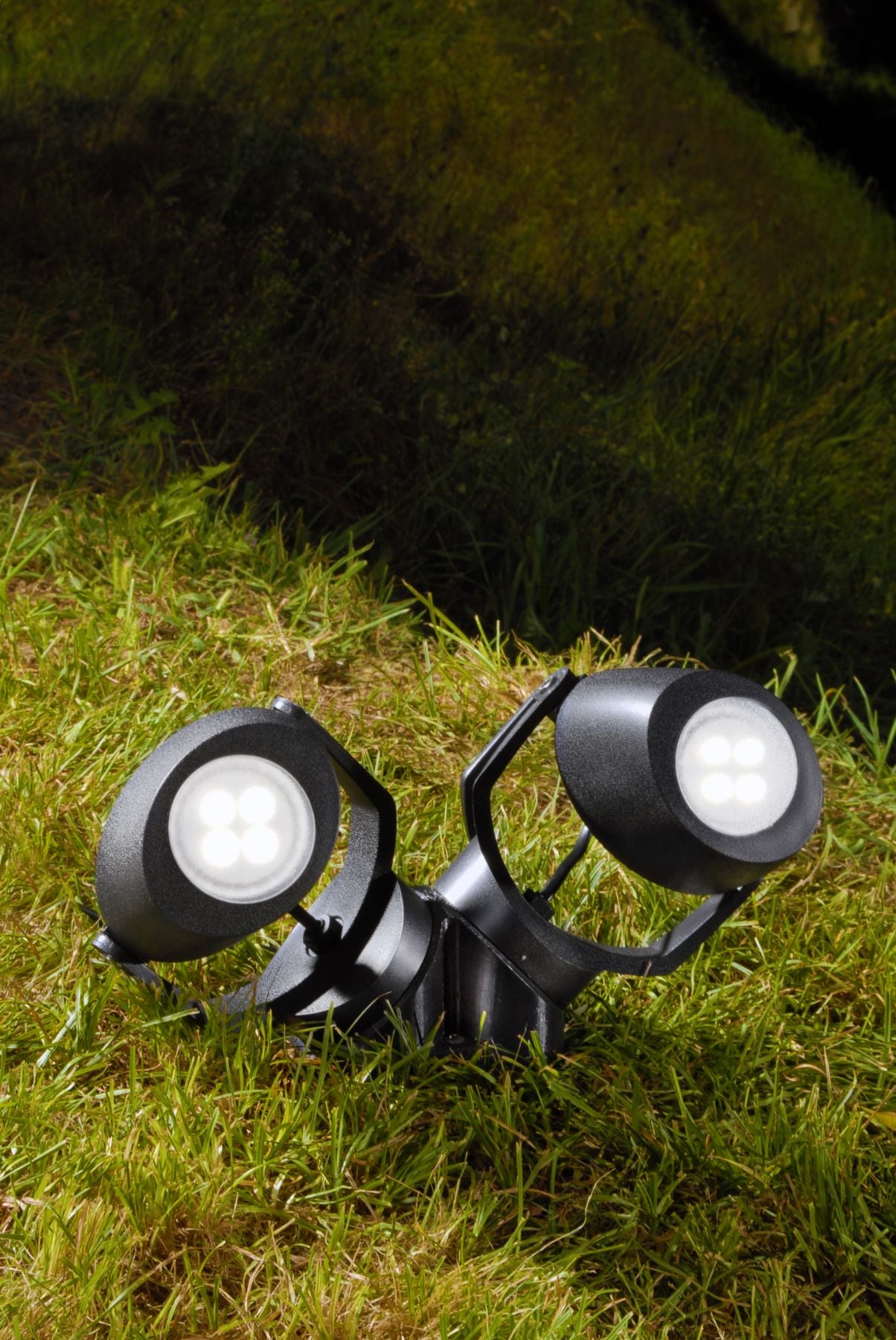 Minitommy Spike Black Frosted LED Double Spotlight Light