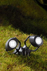 Minitommy Spike Black Frosted LED Double Spotlight Light