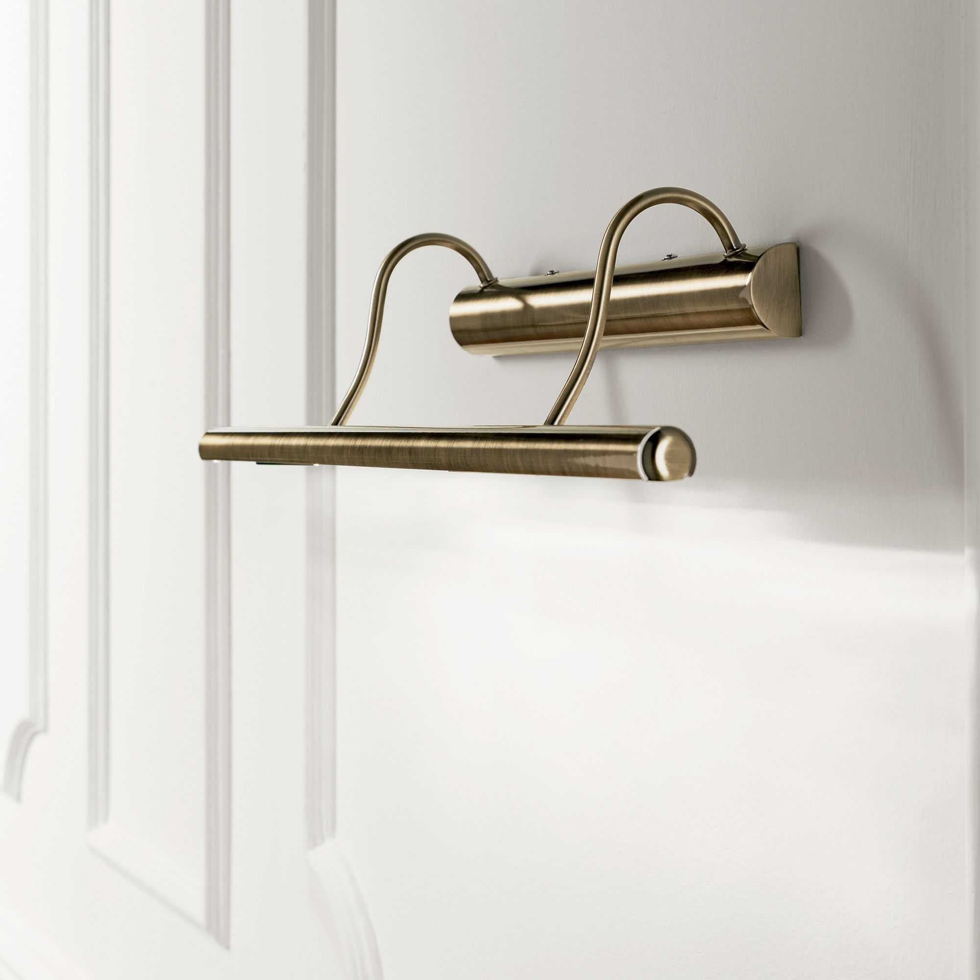 Mirror picture light - Burnish/Chrome/Nickel/Brass Finish - Cusack Lighting