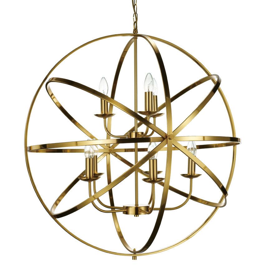Moda 8Lt Centre Ceiling Light - Chrome Finish