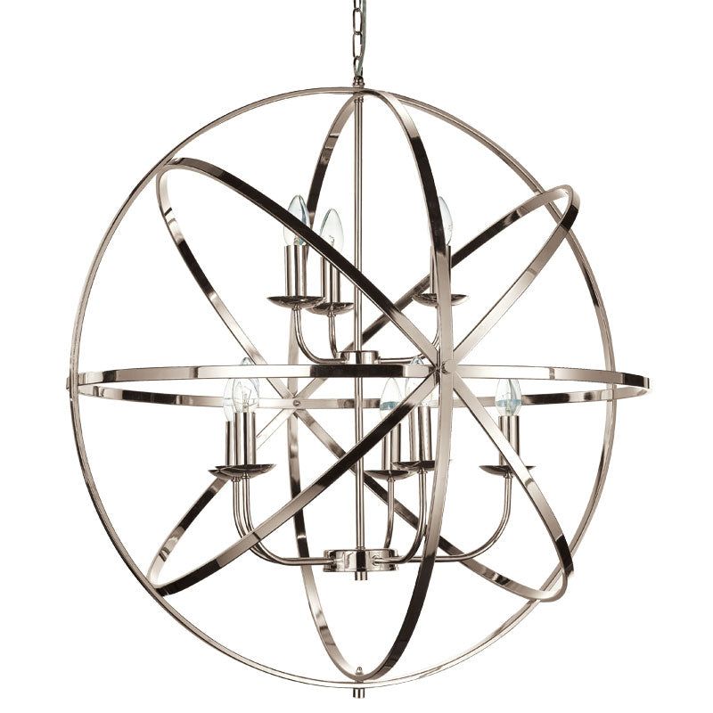 Moda 8Lt Centre Ceiling Light - Chrome Finish