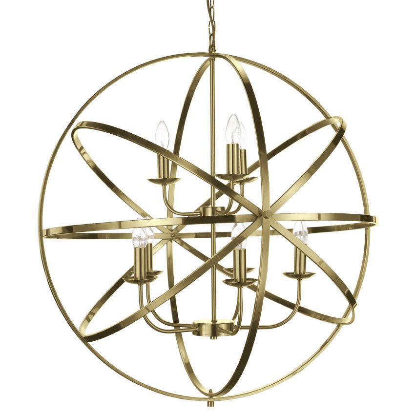Moda 8Lt Centre Ceiling Light - Chrome Finish