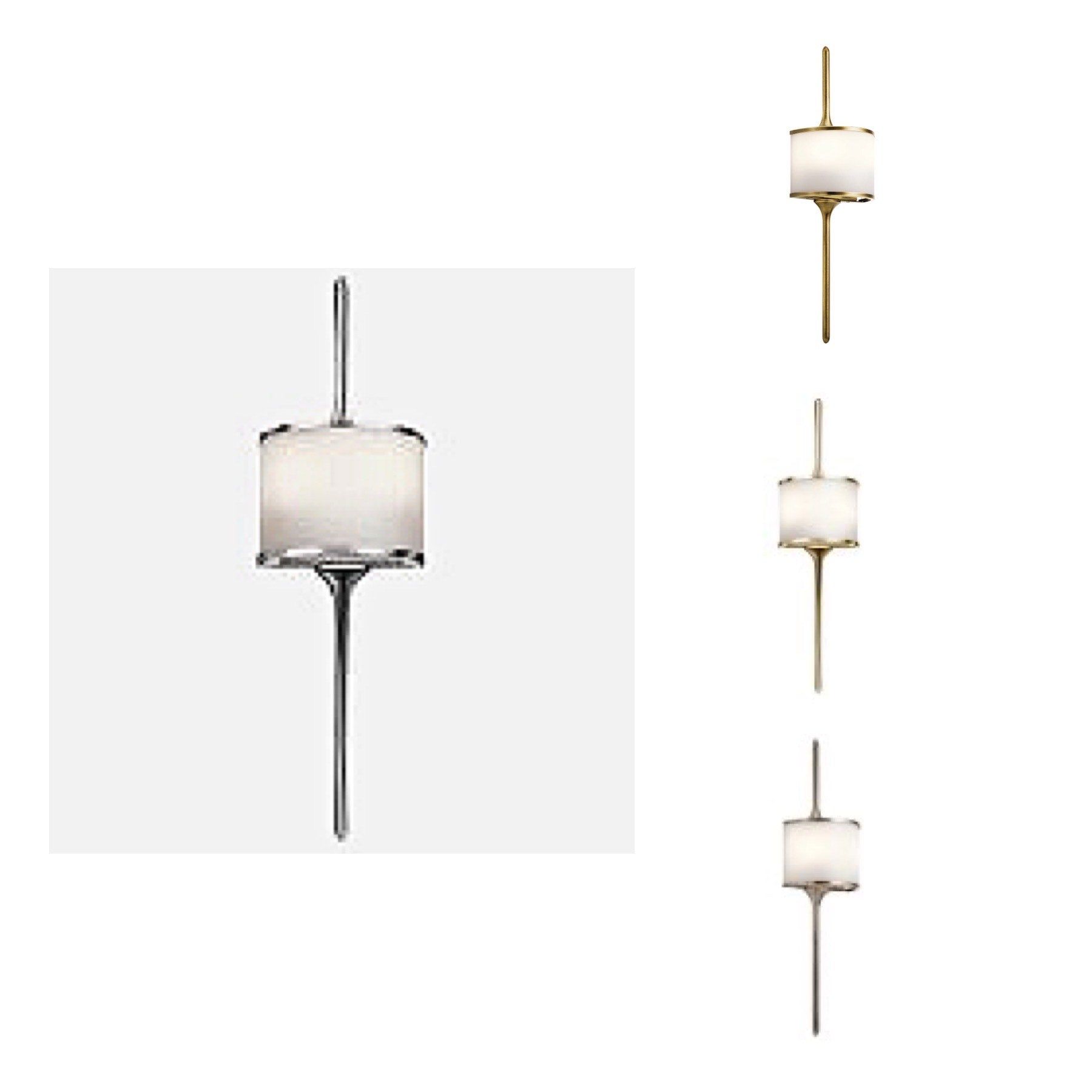 Elstead Mona 2 Light Bathroom Wall Light Range Small - Cusack Lighting